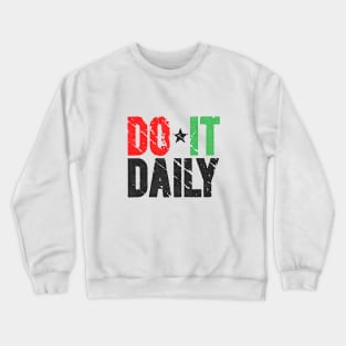 Do It Daily Washed Out Crewneck Sweatshirt